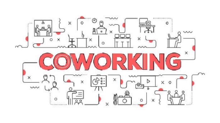 illustration d'un espace de coworking - louer un espace de coworking - Activ Solutions