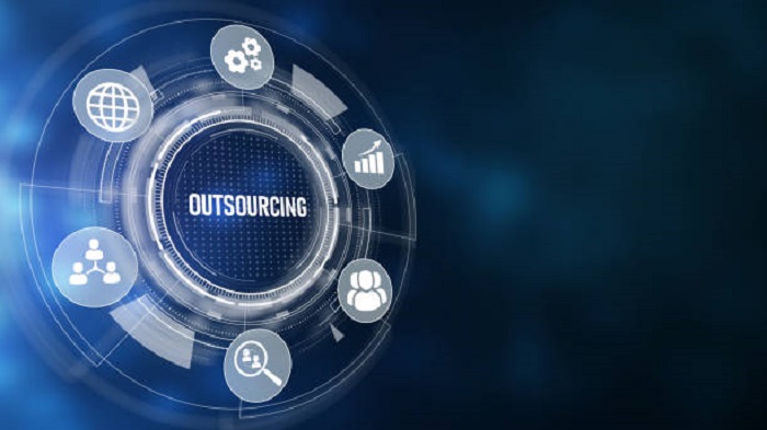 illustration numérique de l'outsourcing - services à externaliser - Activ Solutions