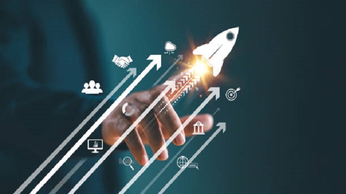 illustration de la Stratégie de croissance, concept de tendance pour les entreprises - externalisation de la gestion des services administratifs - Activ Solutions