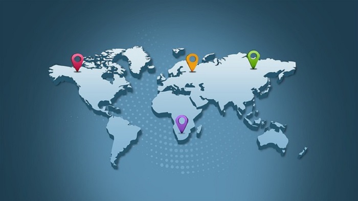carte géographique-formes d'externalisation-activsolutions